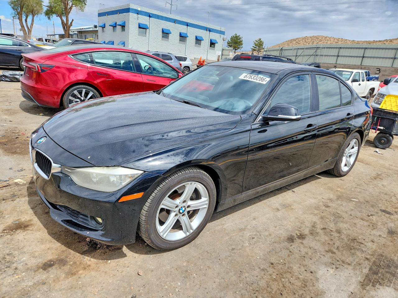 2013 Bmw 328 I Black vin: WBA3A5C52DF603305