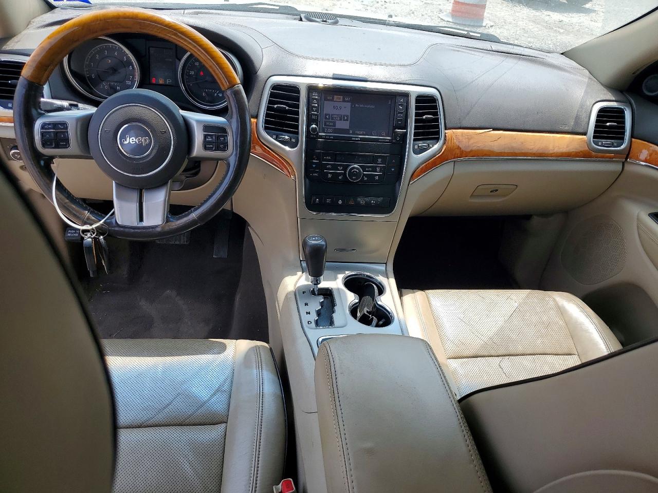 2011 Jeep Grand Cherokee Overland Gold vin: 1J4RR6GT7BC713036