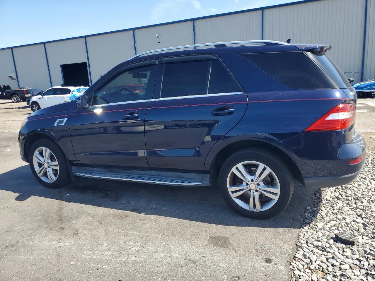 2014 Mercedes-benz Ml 350 Blue vin: 4JGDA5JB7EA416510