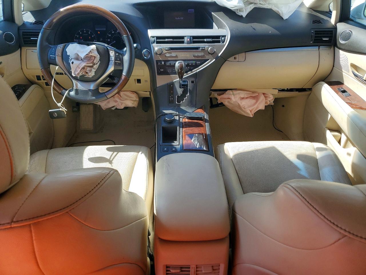 2013 Lexus Rx 350 Base White vin: 2T2BK1BA7DC210097