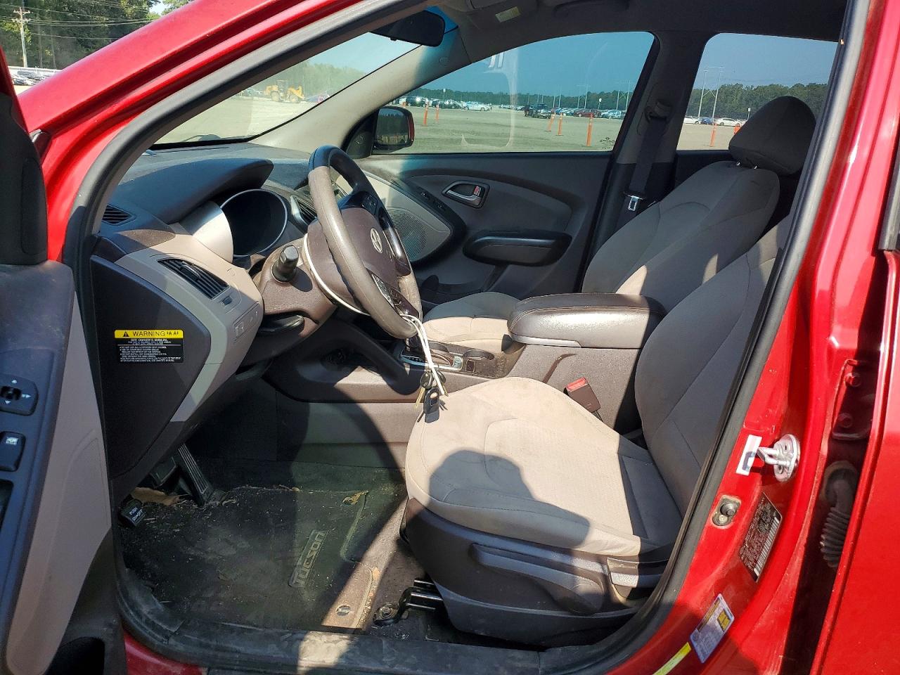 2014 Hyundai Tucson Gls Red vin: KM8JT3AF3EU851267