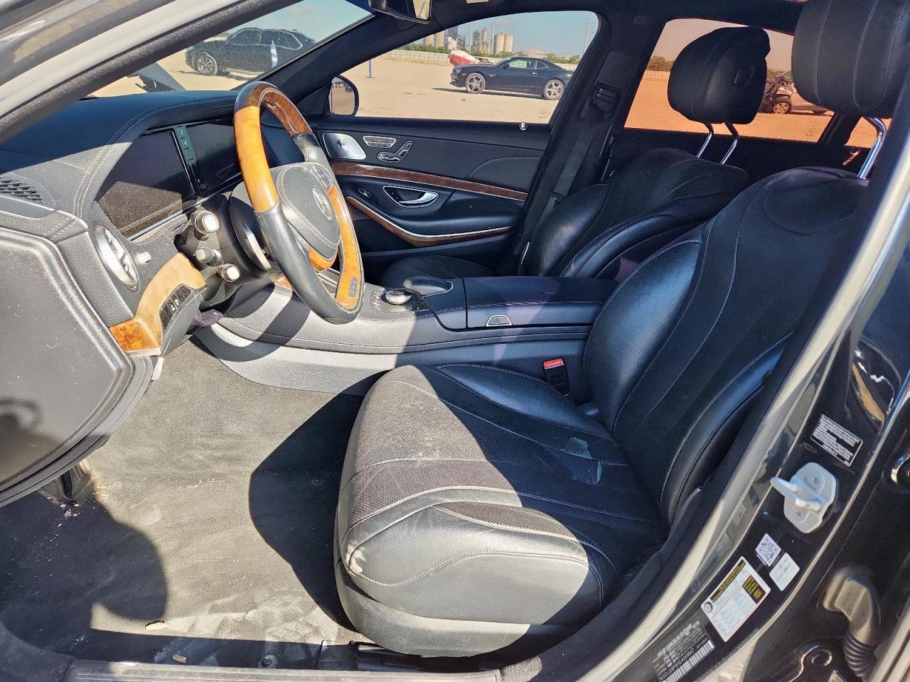 2014 Mercedes-benz S 550 4matic Черный vin: WDDUG8FBXEA049847