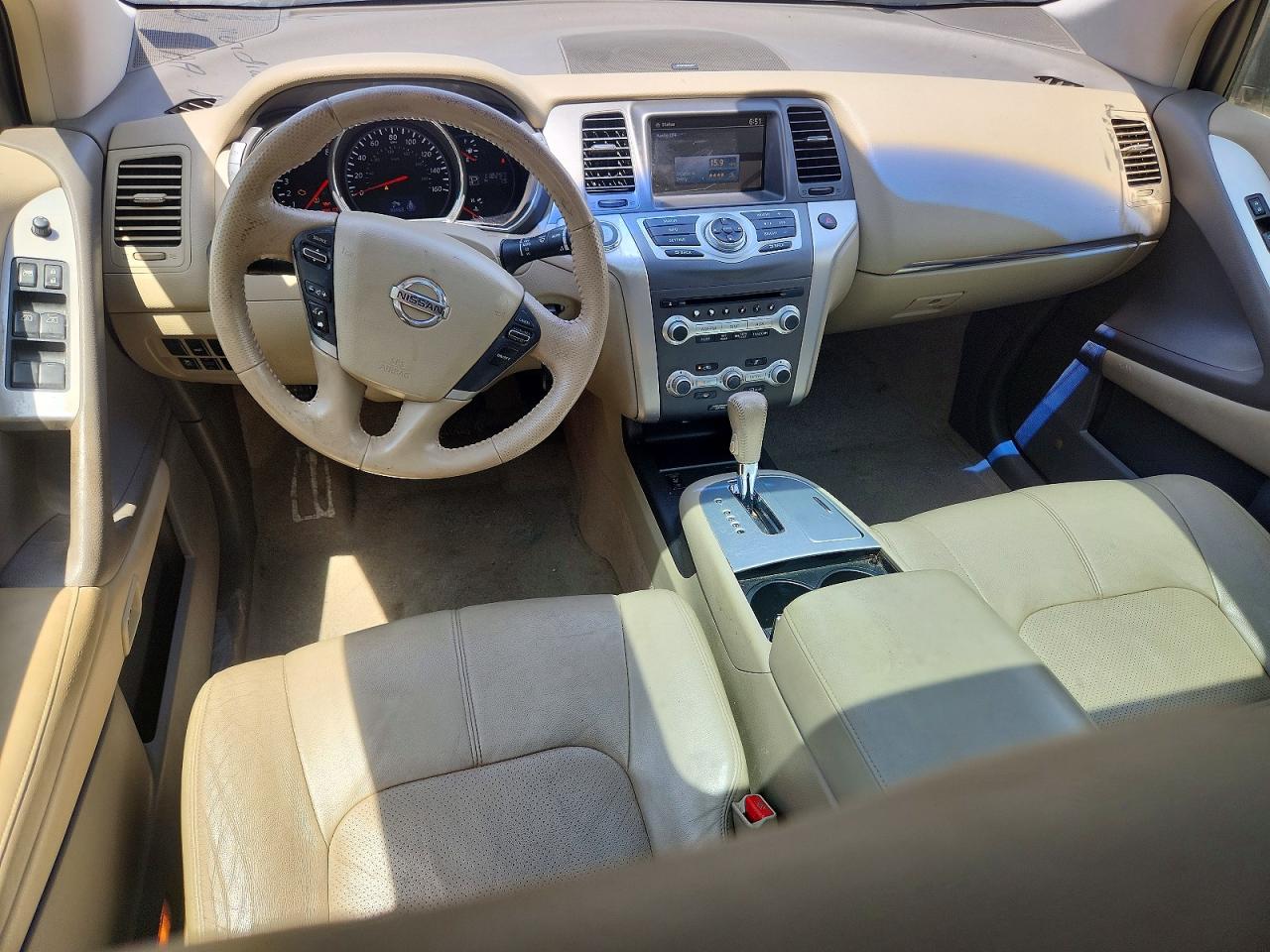 2014 Nissan Murano Sl White vin: JN8AZ1MU6EW420495