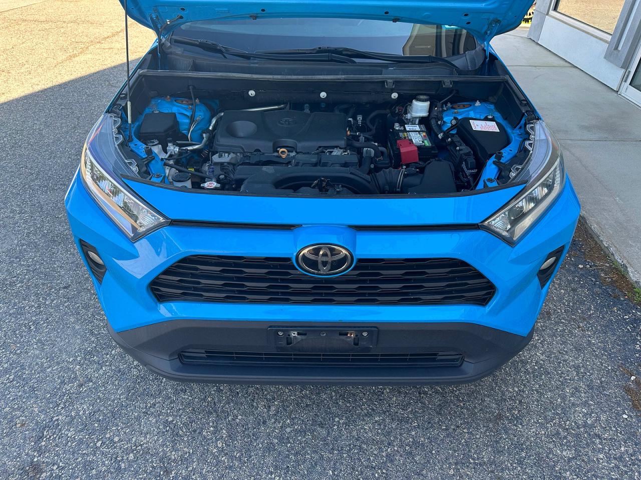 2019 Toyota Rav4 Xle Blue vin: 2T3P1RFVXKC043442