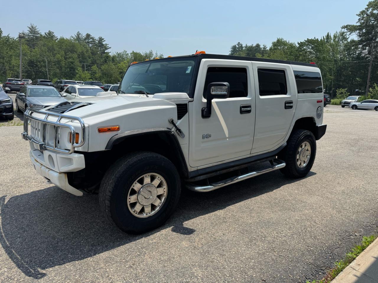 2006 Hummer H2 Белый vin: 5GRGN23U06H106175