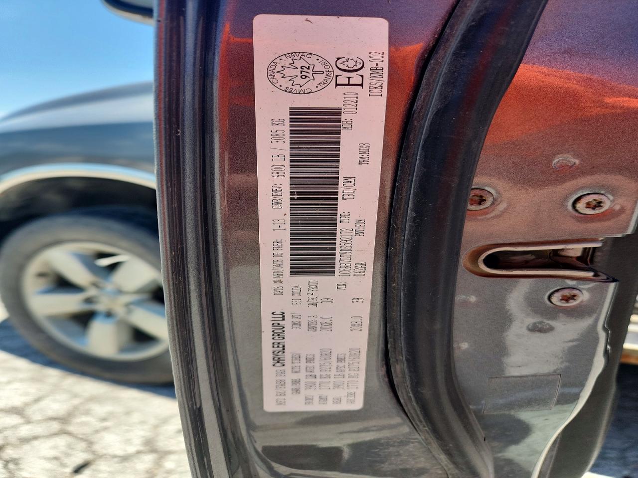 2013 Ram 1500 Slt Серый vin: 1C6RR7LT9DS592172