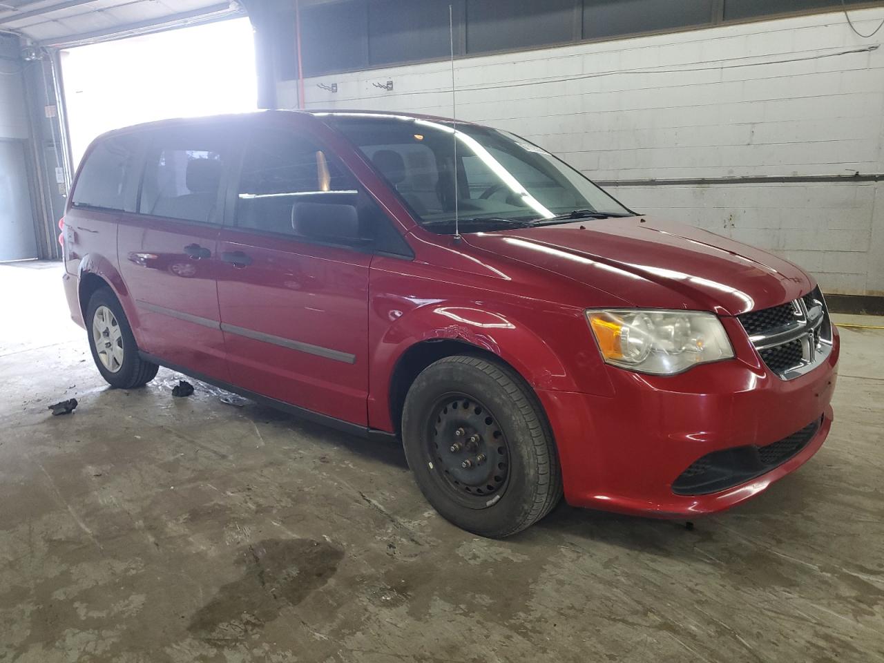 2012 Dodge Grand Caravan Se Красный vin: 2C4RDGBG8CR200391