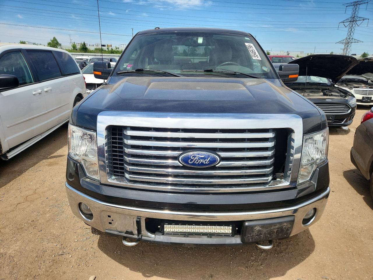 2010 Ford F150 Supercrew Black vin: 1FTFW1EV3AFD16722