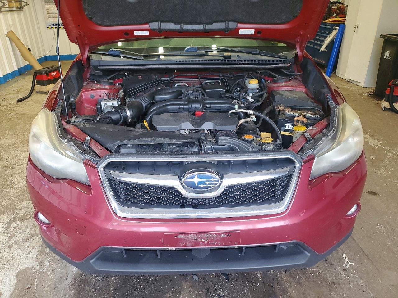 2014 Subaru Xv Crosstrek 2.0 Limited Maroon vin: JF2GPAKC0E8249643