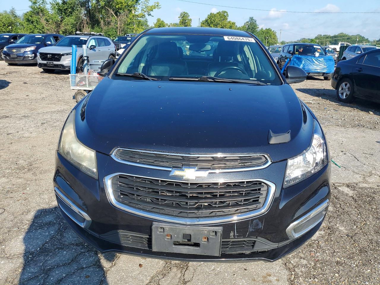 2015 Chevrolet Cruze Lt Black vin: 1G1PE5SB1F7103156