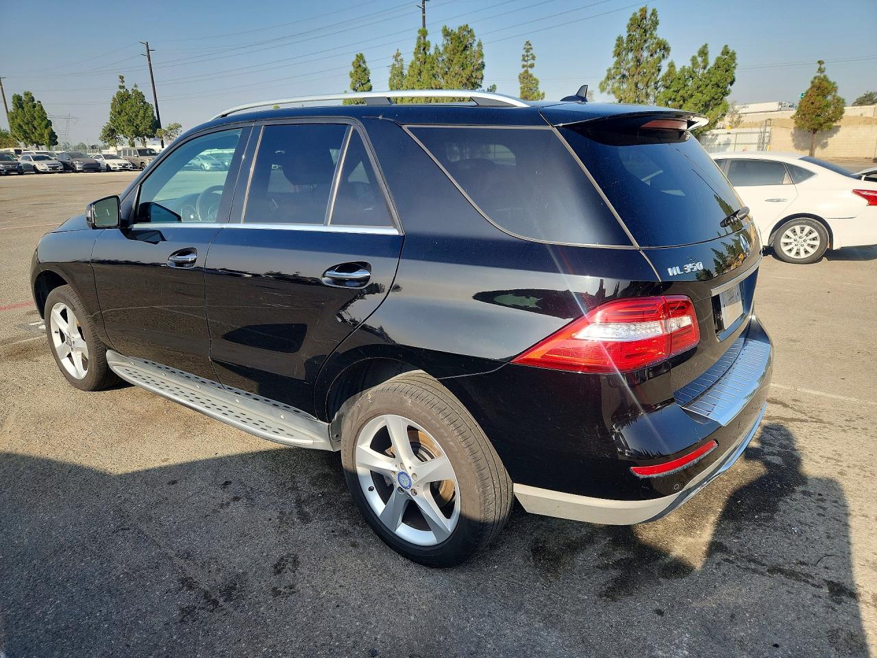 2013 Mercedes-benz Ml 350 4matic Black vin: 4JGDA2EB1DA200496