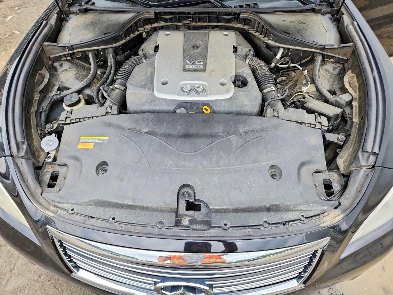 2013 Infiniti M37 Base Black vin: JN1BY1AP9DM513526