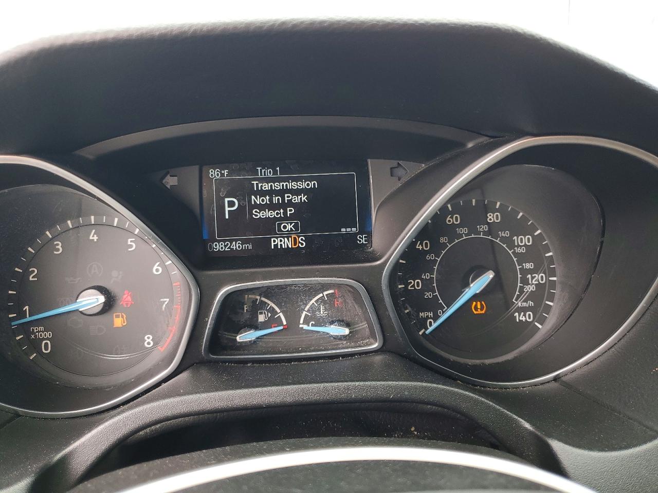 2018 Ford Focus Titanium Gray vin: 1FADP3J2XJL294124