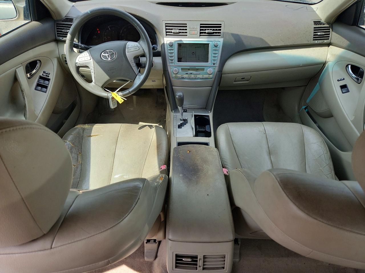 2007 Toyota Camry Hybrid Beige vin: JTNBB46KX73032123