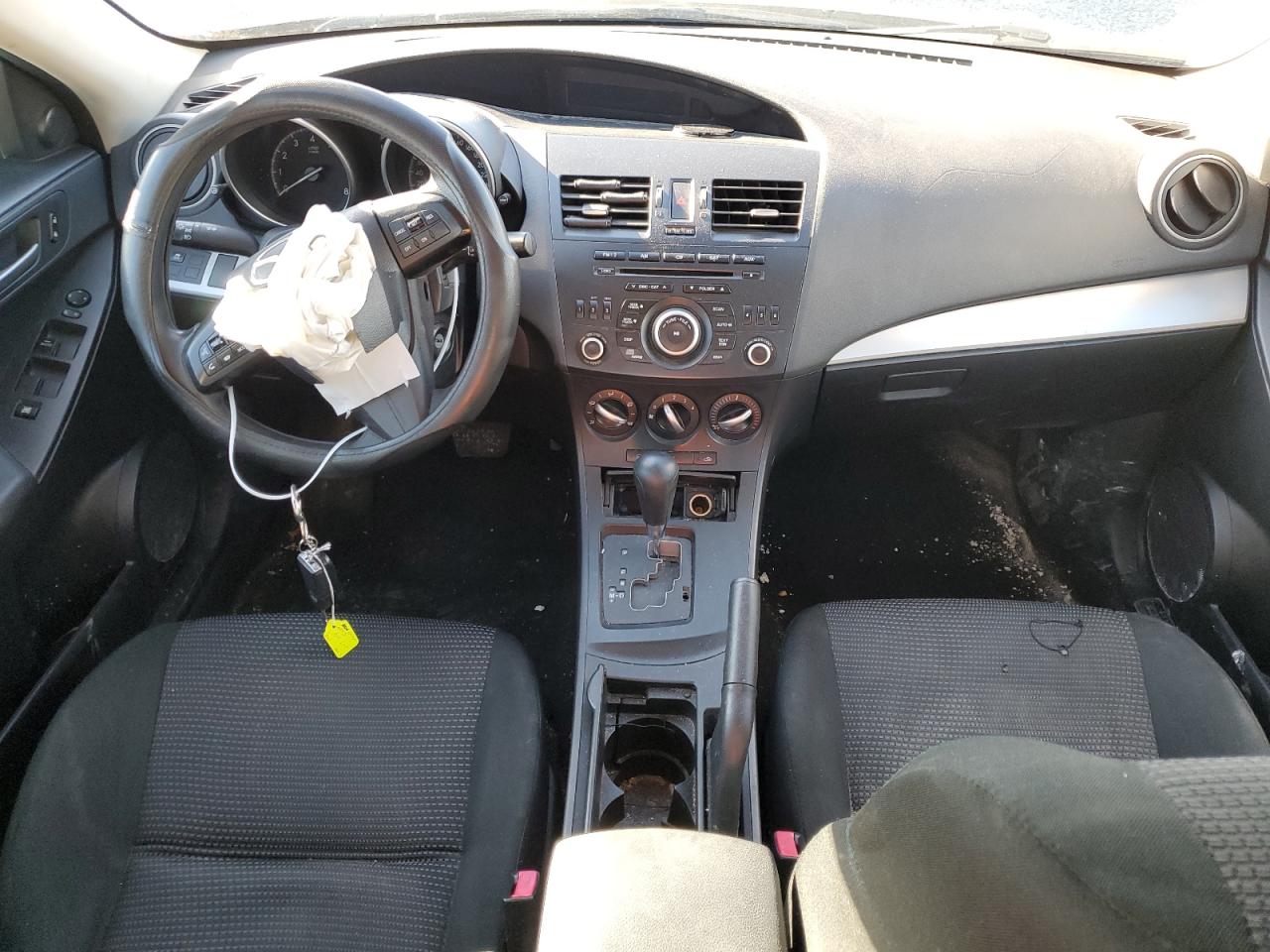 2013 Mazda 3 I Silver vin: JM1BL1UF7D1803831