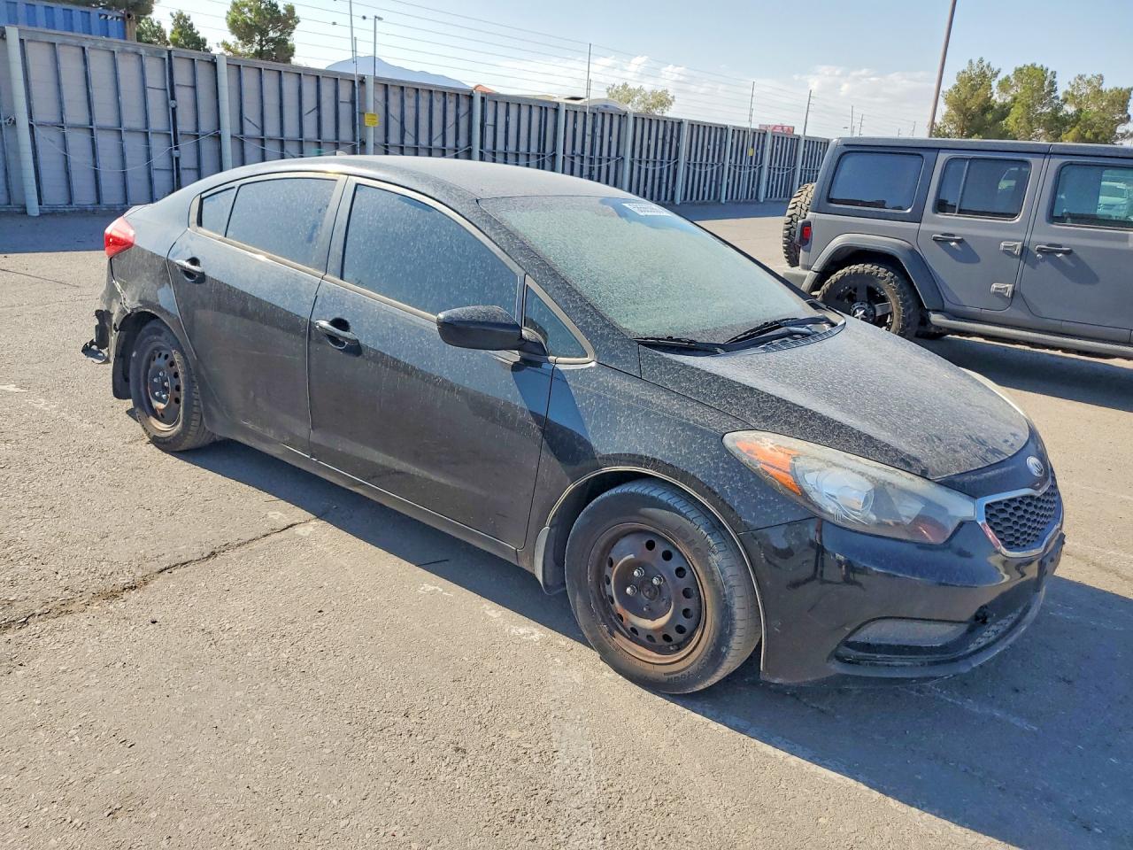 2014 Kia Forte Lx Black vin: KNAFK4A60E5179565