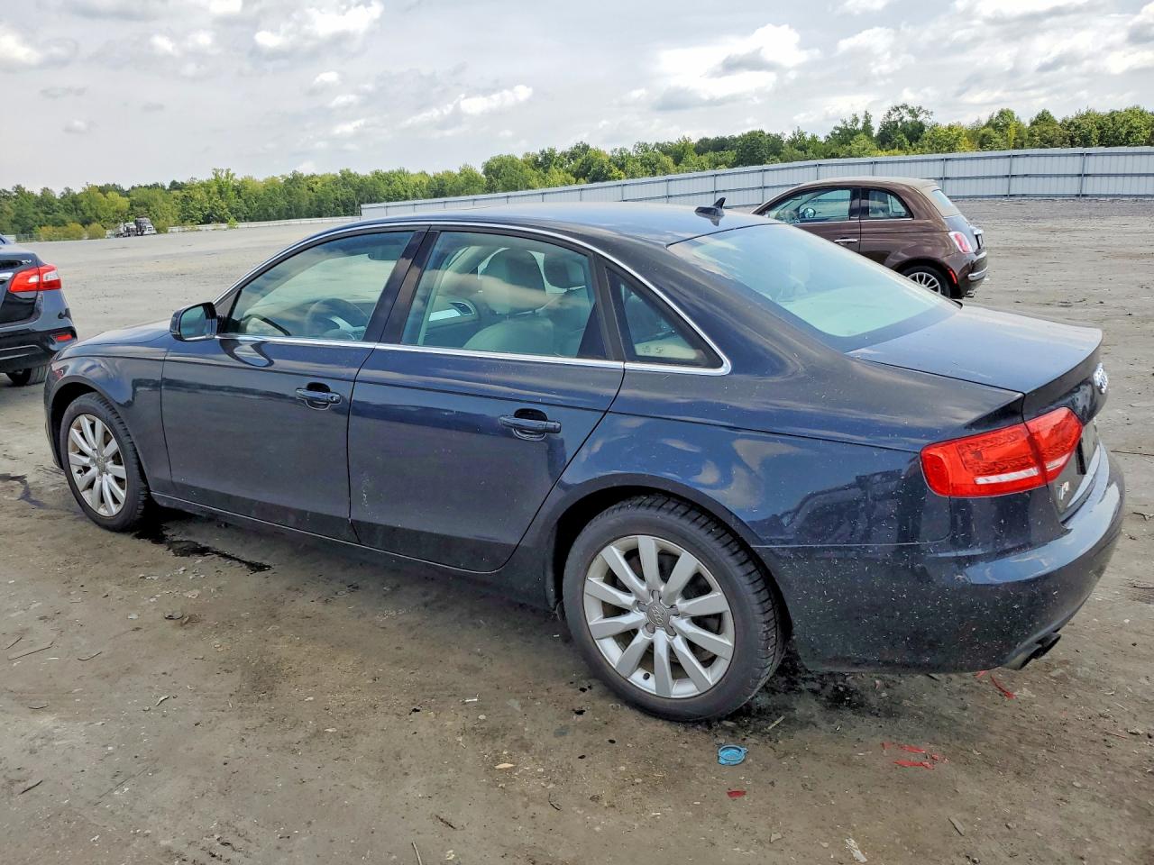 2012 Audi A4 Premium Black vin: WAUDFAFL6CA115107