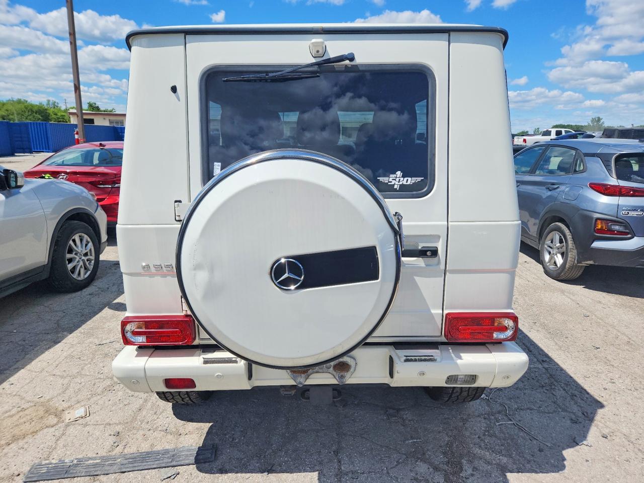 2013 Mercedes-benz G 550 Белый vin: WDCYC3HF2DX211633