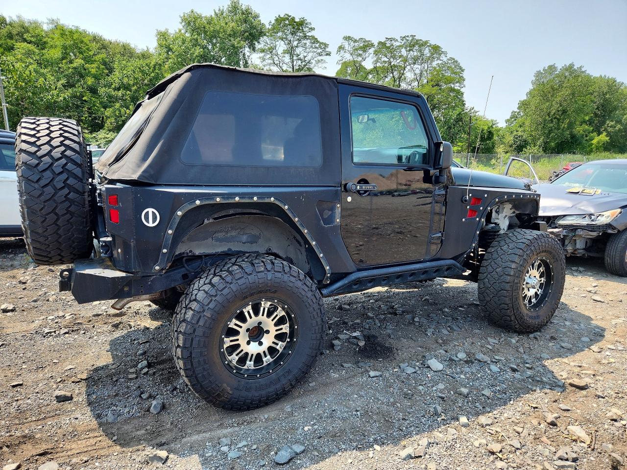 2011 Jeep Wrangler Sport Черный vin: 1J4AA2D15BL516110