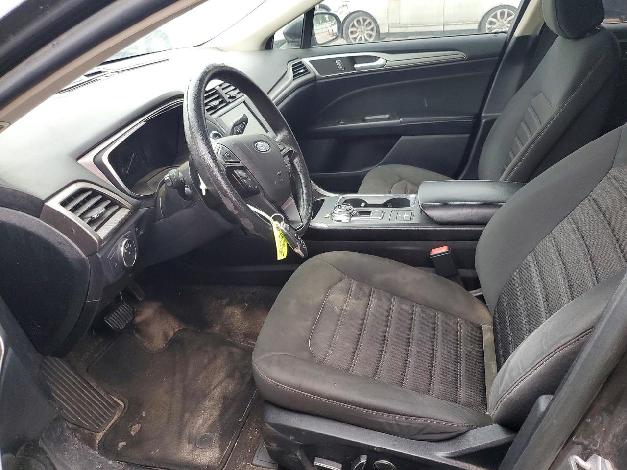 2020 Ford Fusion Se Gray vin: 3FA6P0HD4LR168456