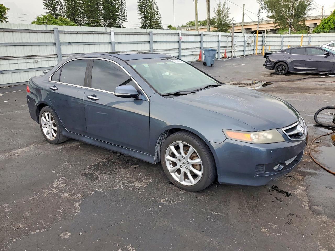 2008 Acura Tsx Gray vin: JH4CL96988C009021