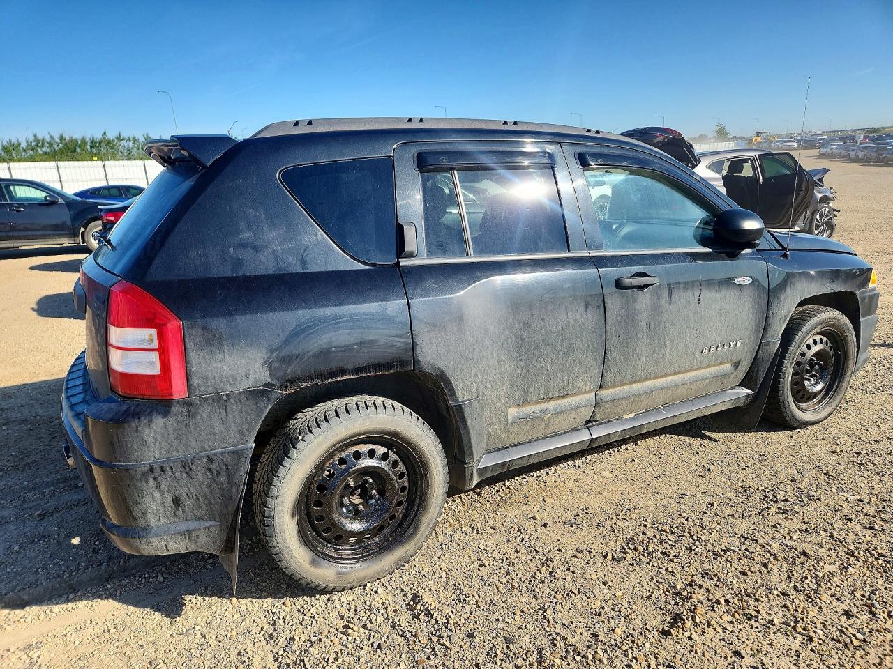 2009 Jeep Compass Sport Black vin: 1J4FF47B59D105849