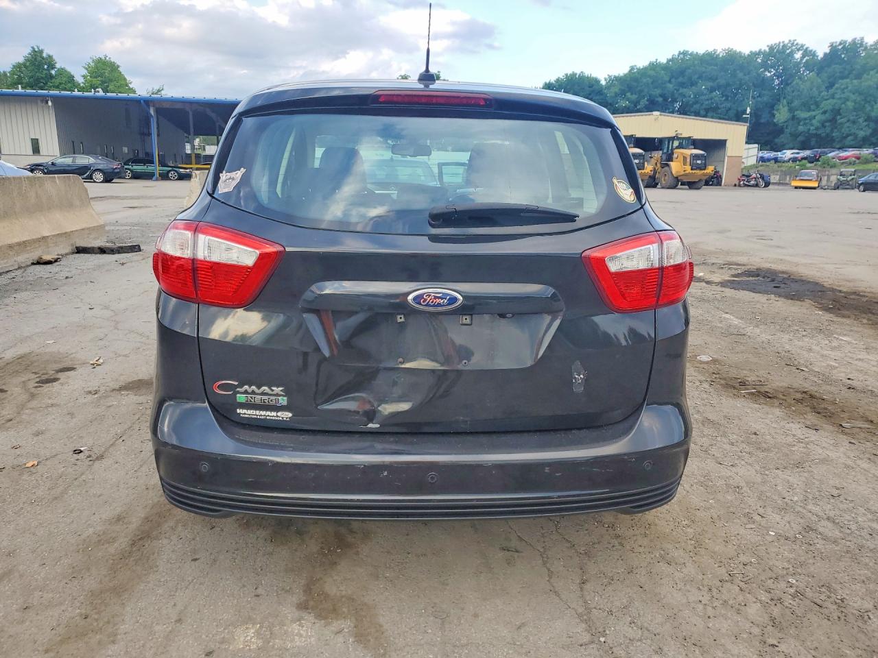 2015 Ford C-max Premium Sel Black vin: 1FADP5CU5FL118440