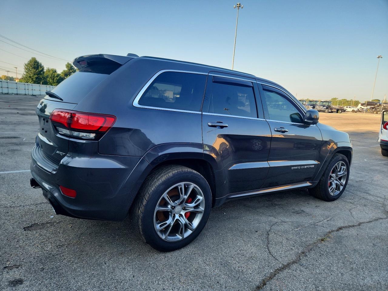 2015 Jeep Grand Cherokee Srt-8 Black vin: 1C4RJFDJ7FC778507
