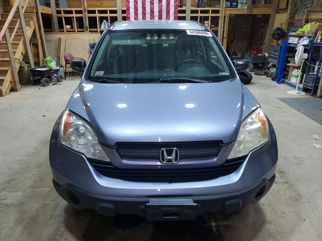 2008 Honda Cr-v Lx Blue vin: JHLRE48328C028362