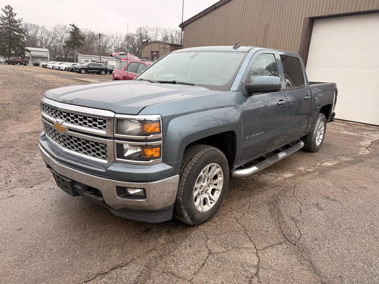 2014 Chevrolet Silverado K1500 Lt Gray vin: 3GCUKREH5EG370426