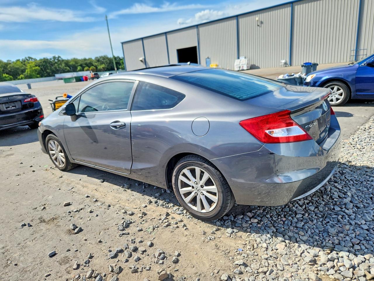 2012 Honda Civic Exl Серый vin: 2HGFG3B02CH528807
