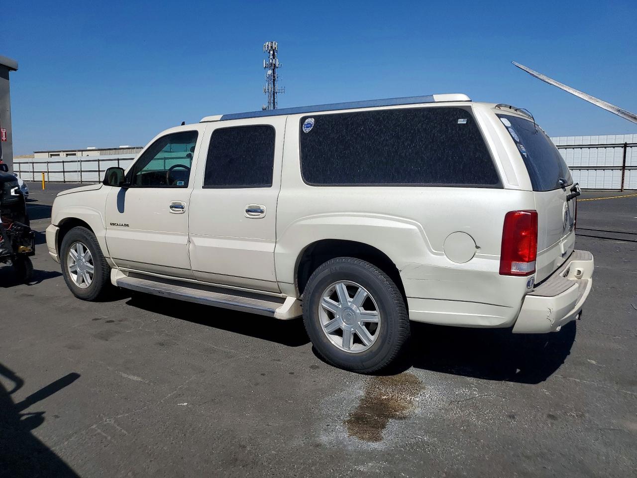 2006 Cadillac Escalade Esv White vin: 3GYFK66N86G101151