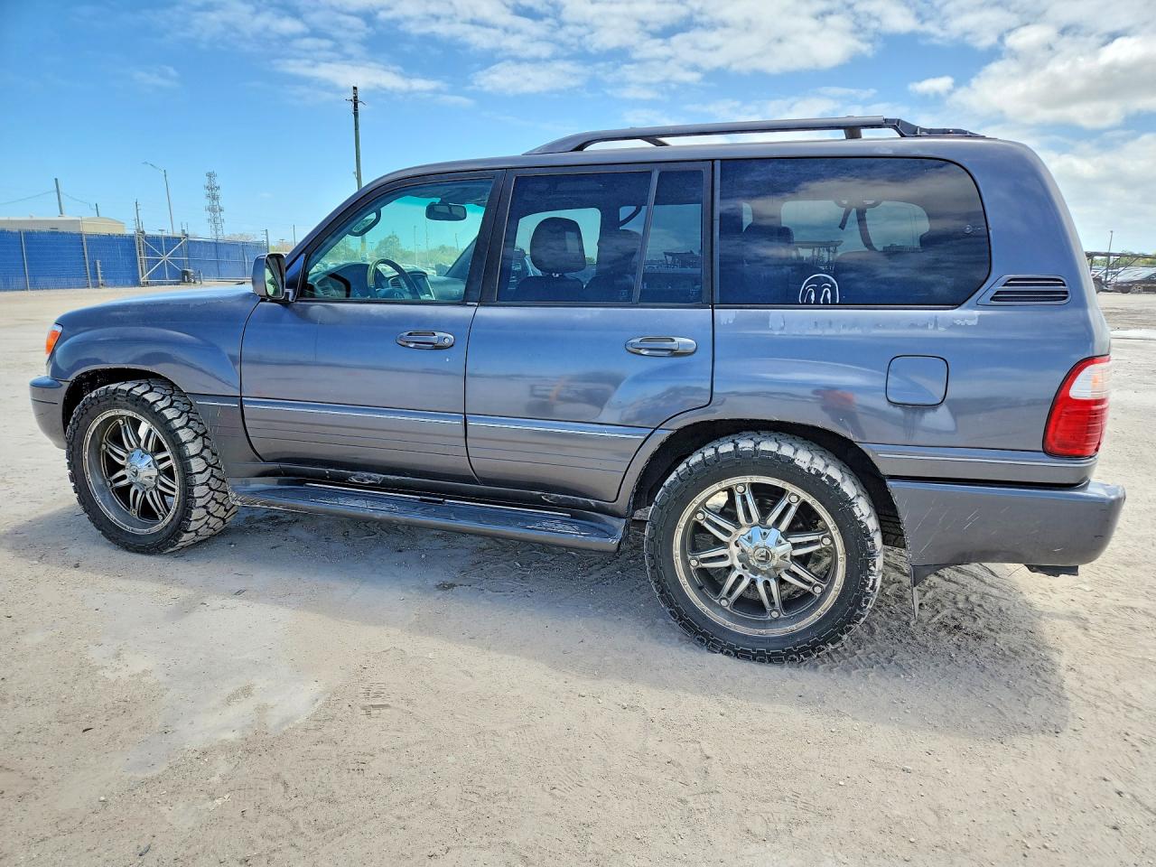 2005 Lexus Lx 470 Gray vin: JTJHT00W453549086