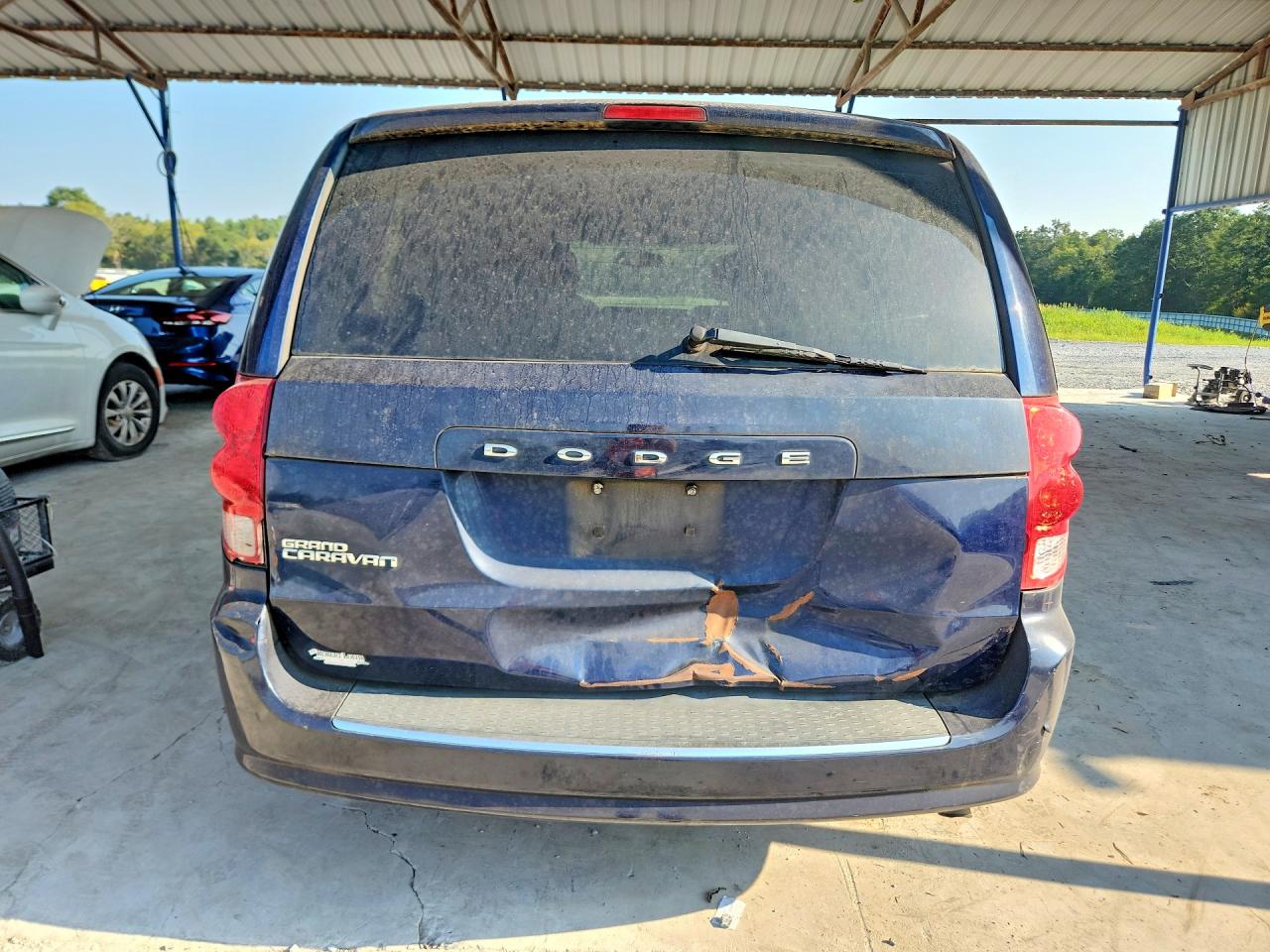 2012 Dodge Grand Caravan Se Blue vin: 2C4RDGBG5CR268650