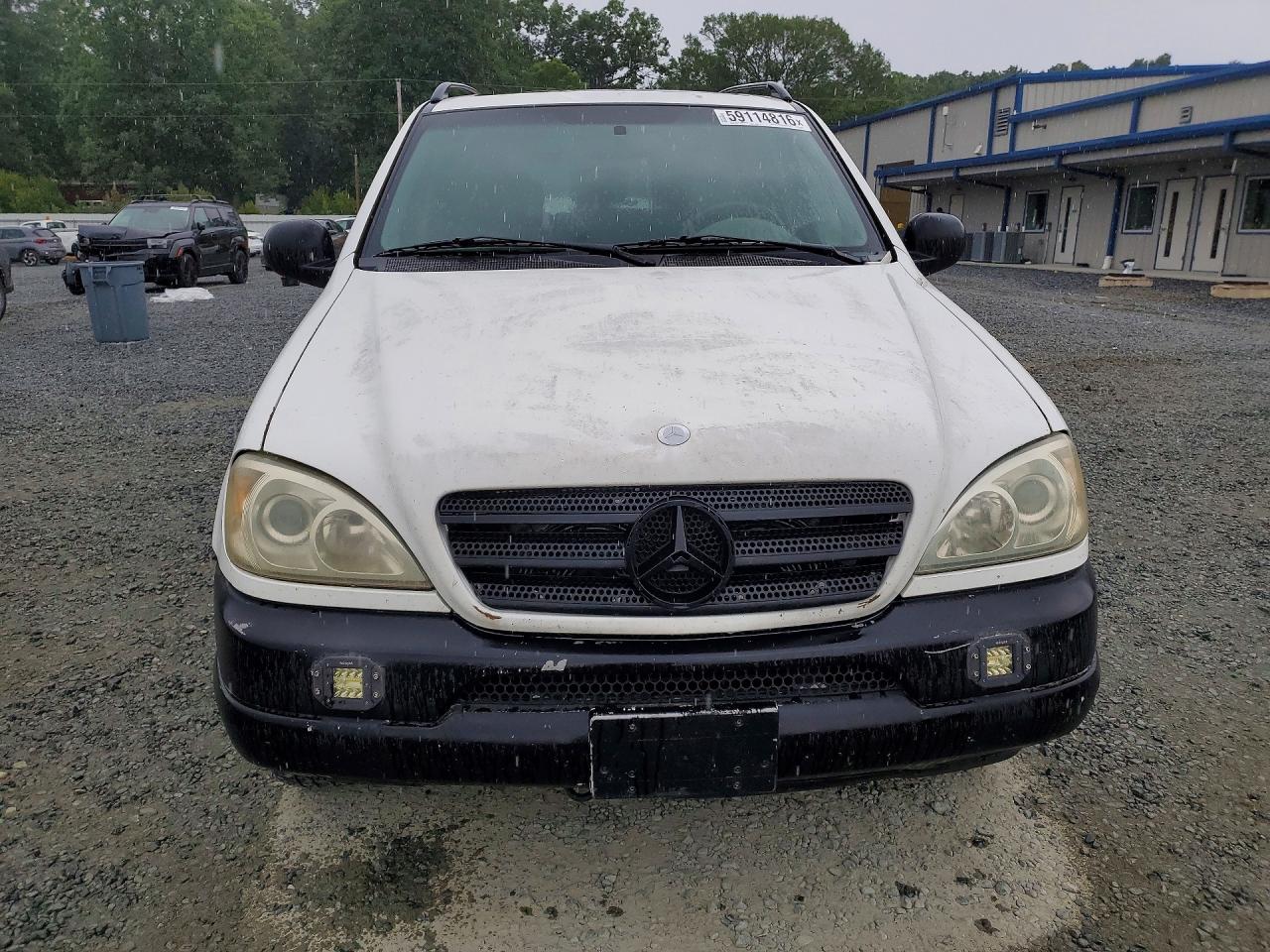 1998 Mercedes-benz Ml 320 White vin: 4JGAB54E2WA031542