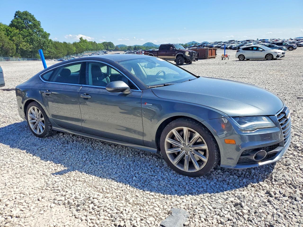 2012 Audi A7 Prestige Gray vin: WAU3GAFC6CN164096