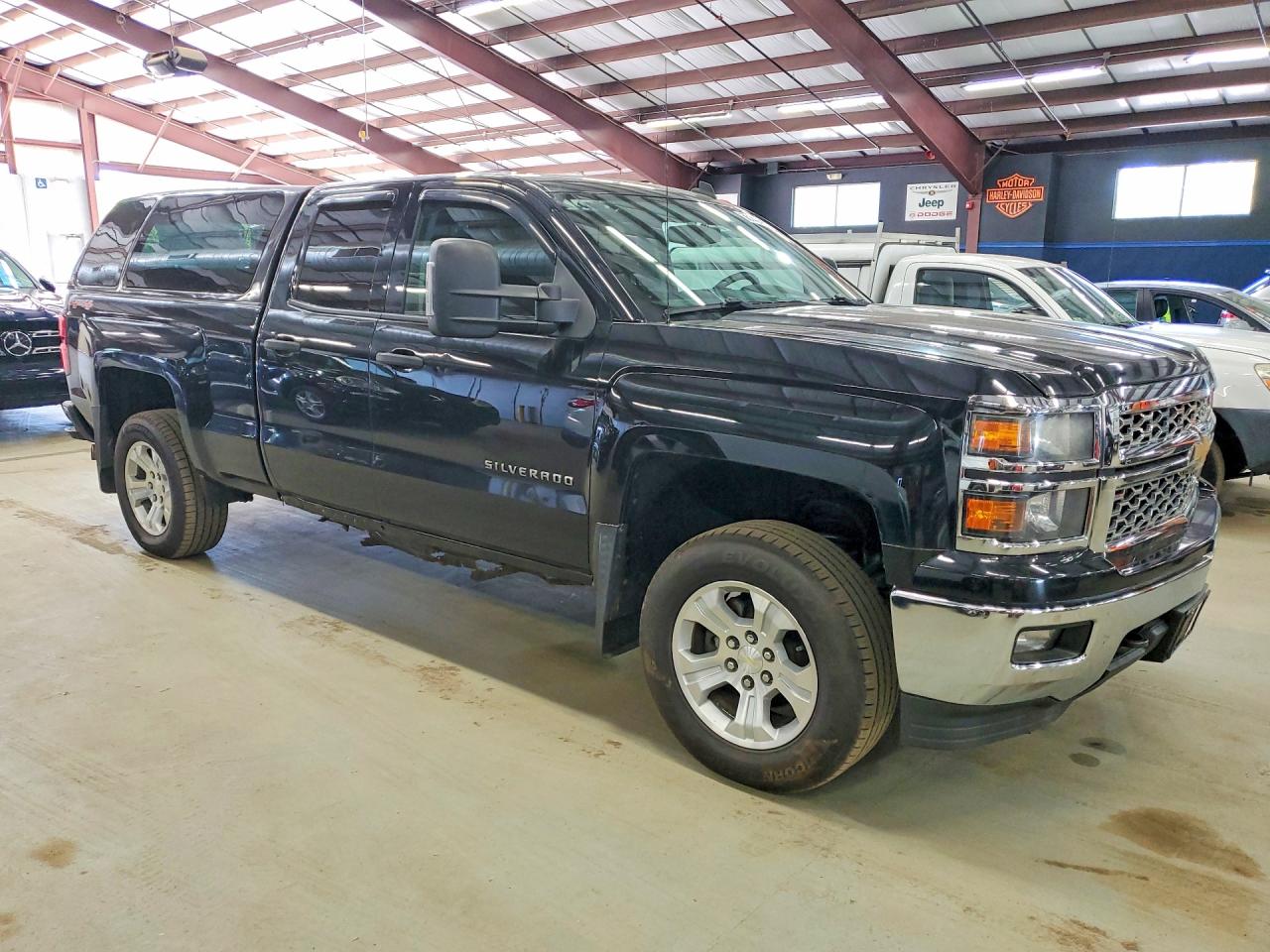 2014 Chevrolet Silverado K1500 Lt Black vin: 1GCVKRECXEZ388669