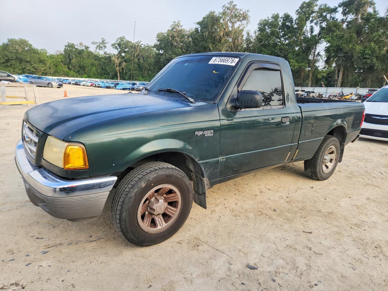 2003 Ford Ranger Green vin: 1FTYR10U63TA17079