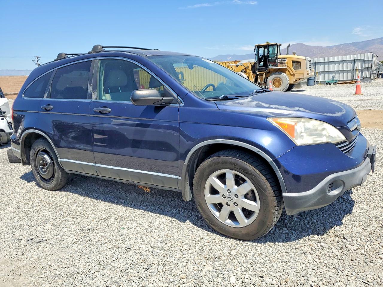 2008 Honda Cr-v Ex Blue vin: JHLRE38528C043178