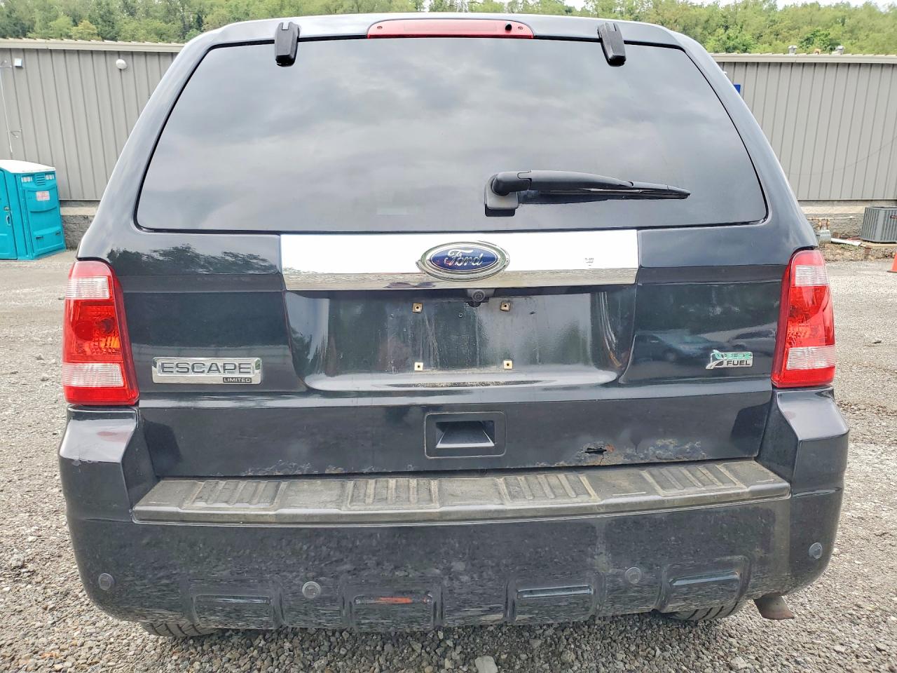 2010 Ford Escape Limited Черный vin: 1FMCU9EG0AKC47645