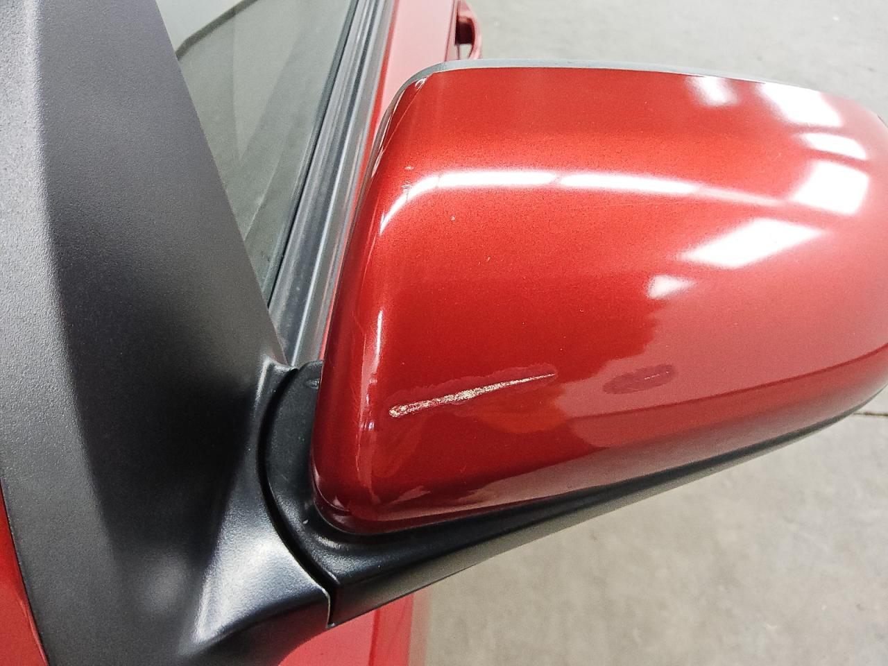 2011 Chevrolet Aveo Red vin: KL1TD5DE9BB220532 Damage: Lf Mirror Cover, Previous Repair, Substandard Repair
