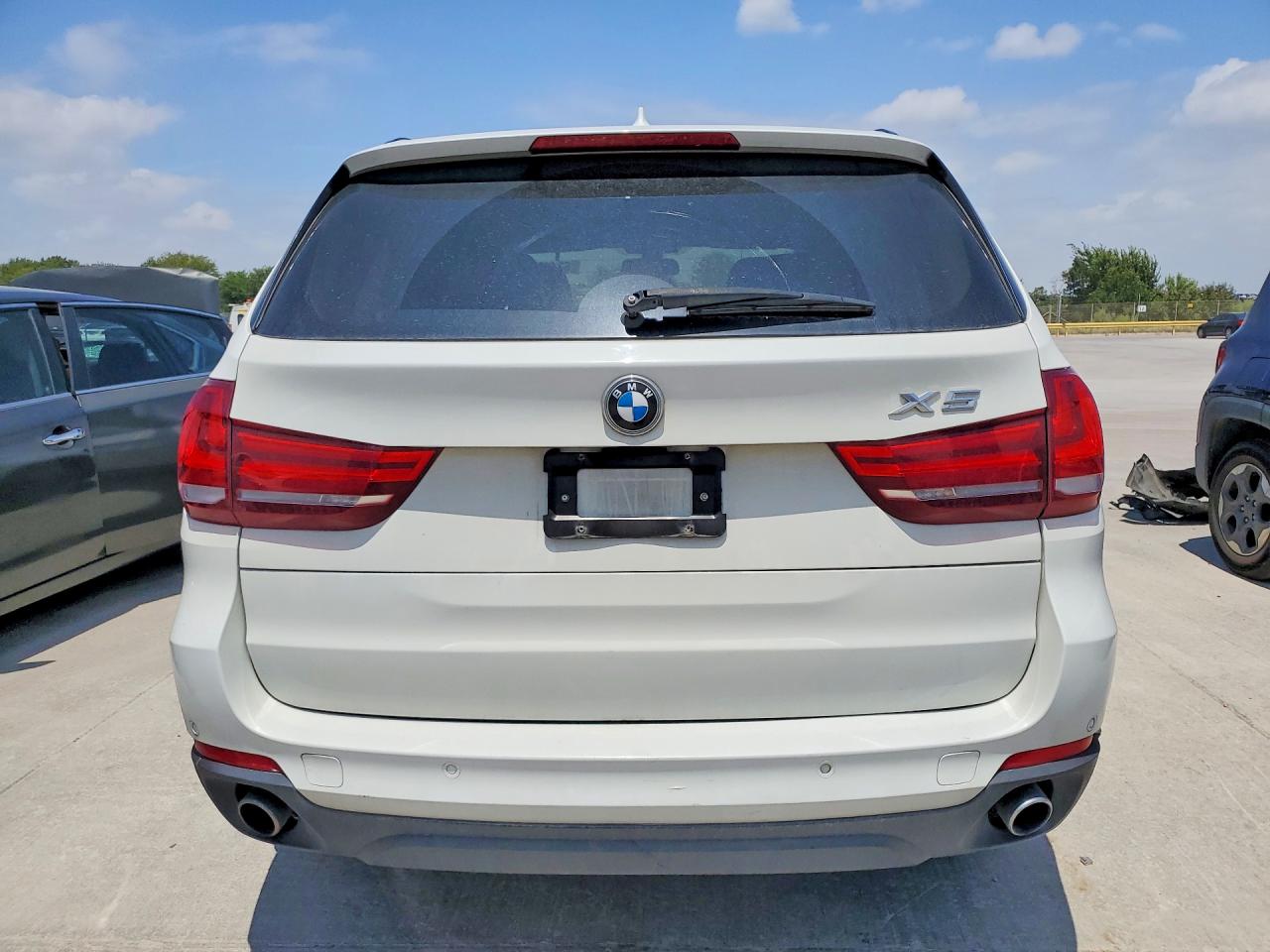 2015 Bmw X5 Xdrive35i White vin: 5UXKR0C58F0K66265