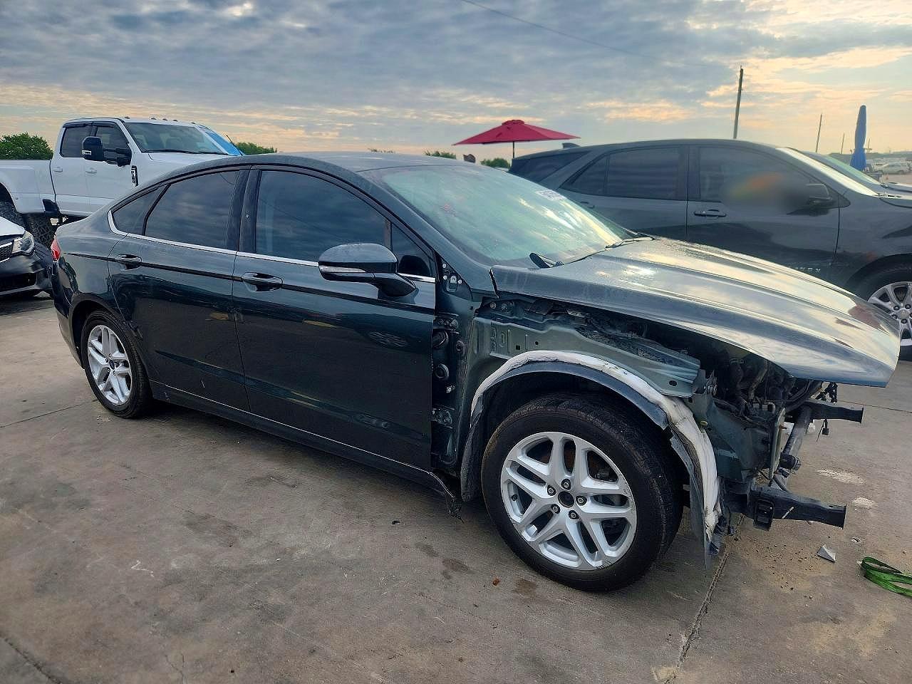 2015 Ford Fusion Se Gray vin: 1FA6P0H76F5105246