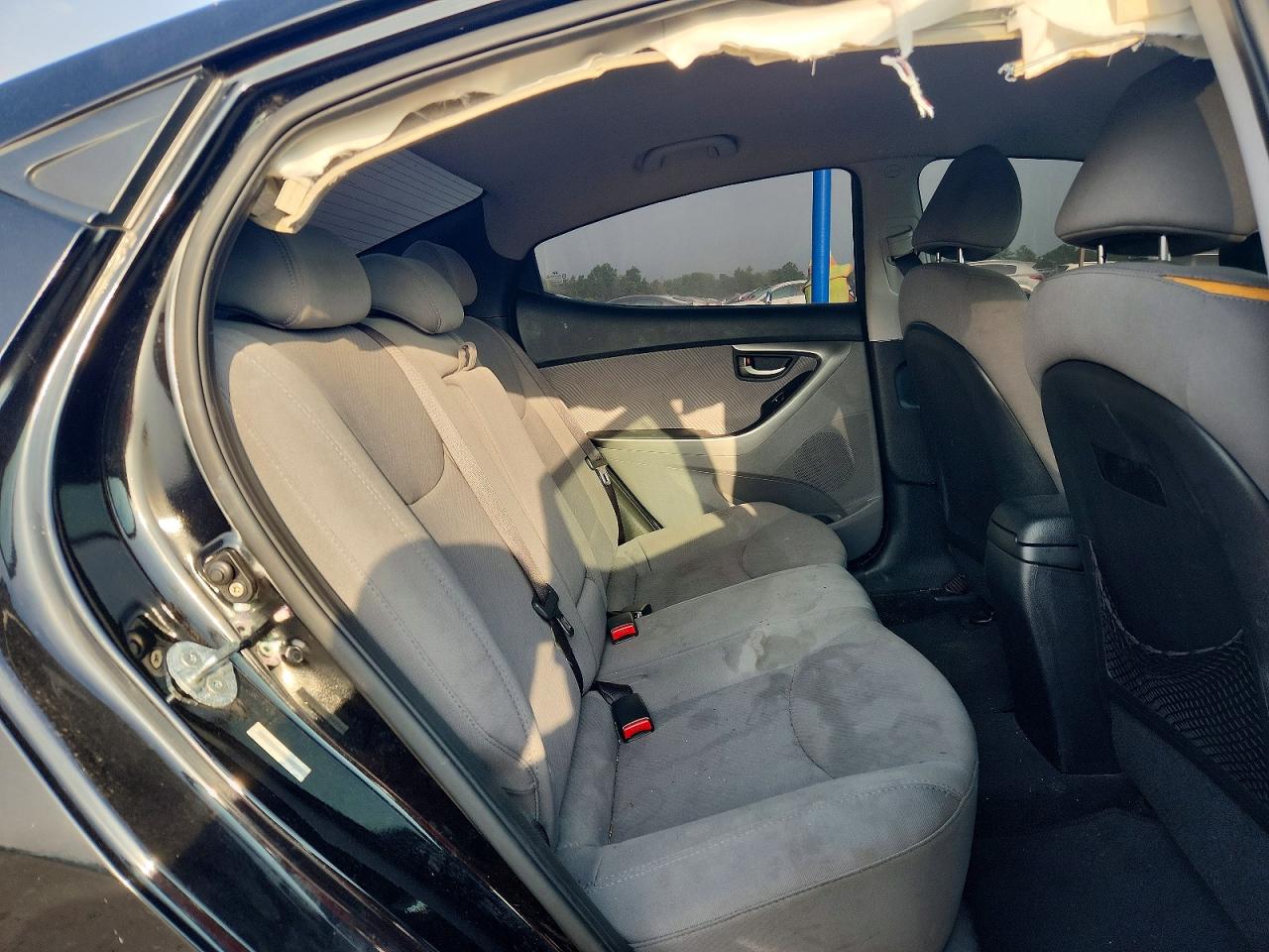 2013 Hyundai Elantra Gls Black vin: KMHDH4AE8DU548110