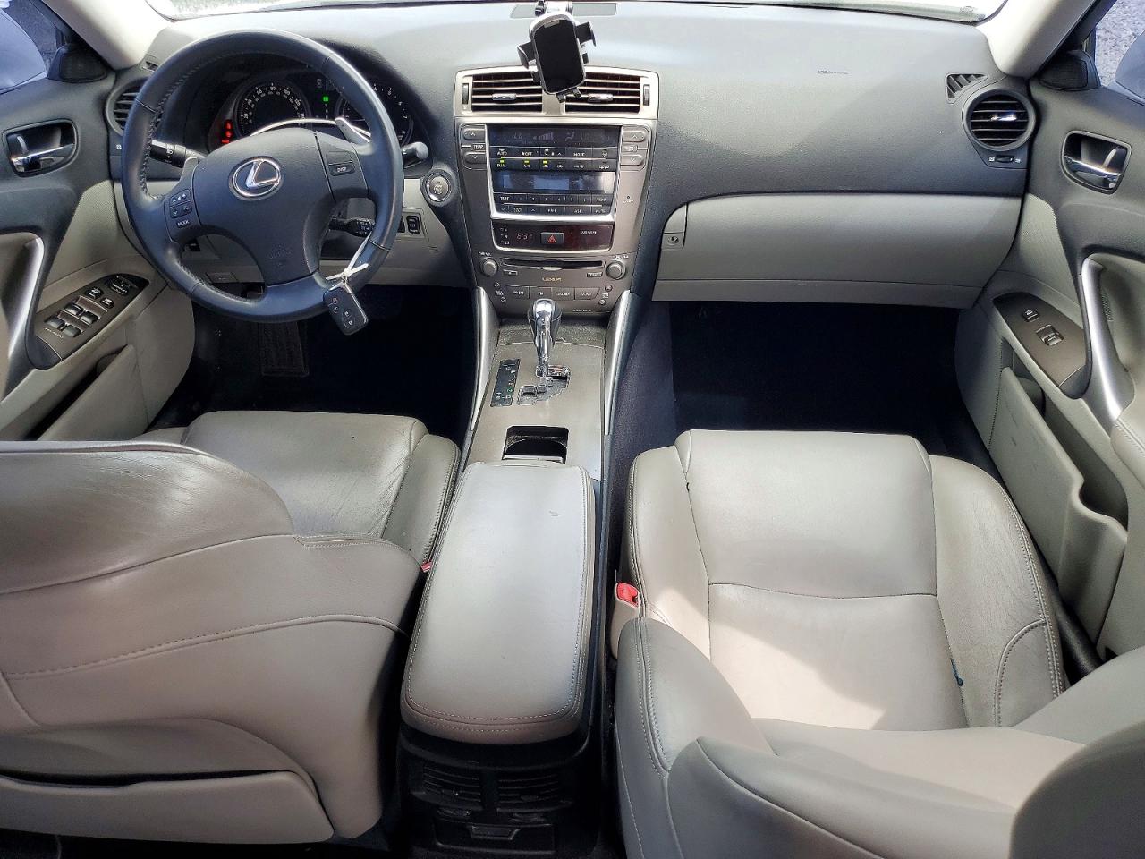 2007 Lexus Is 250 Base Silver vin: JTHBK262075043546