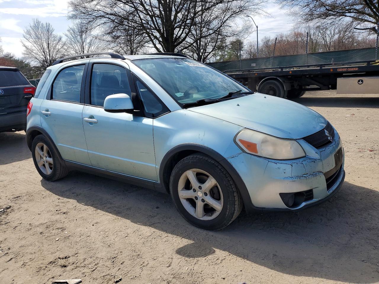 2009 Suzuki Sx4 Technology Blue vin: JS2YB413096201023