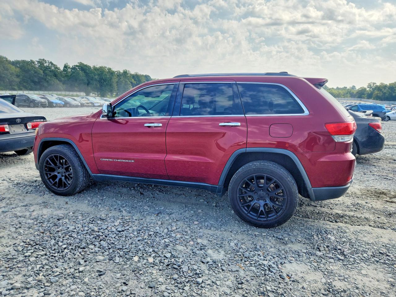 2014 Jeep Grand Cherokee Limited Red vin: 1C4RJEBM8EC326443