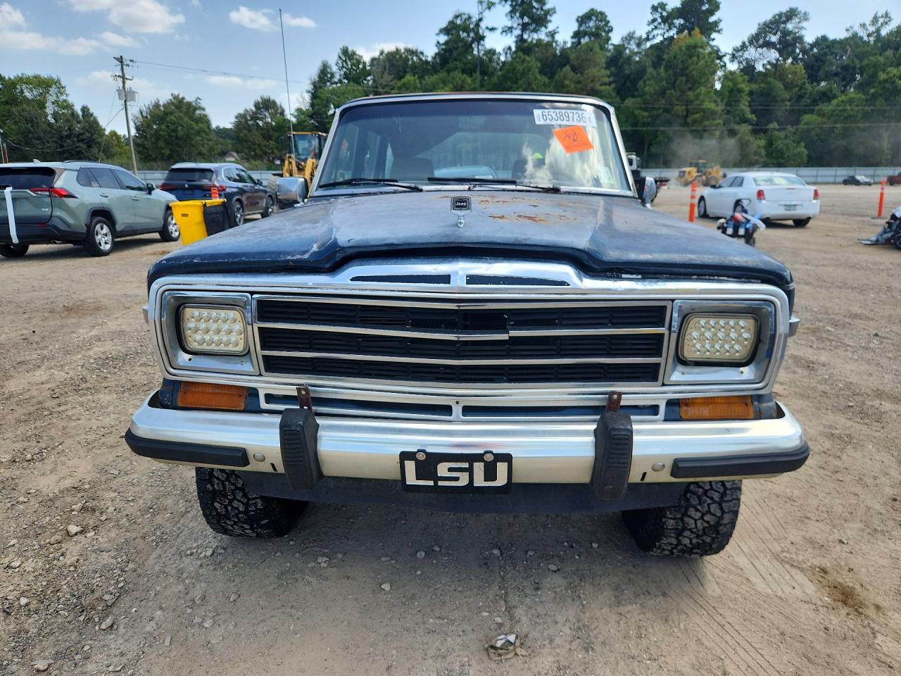 1989 Jeep Grand Wagoneer Two Tone vin: 1J4GS5871KP111278
