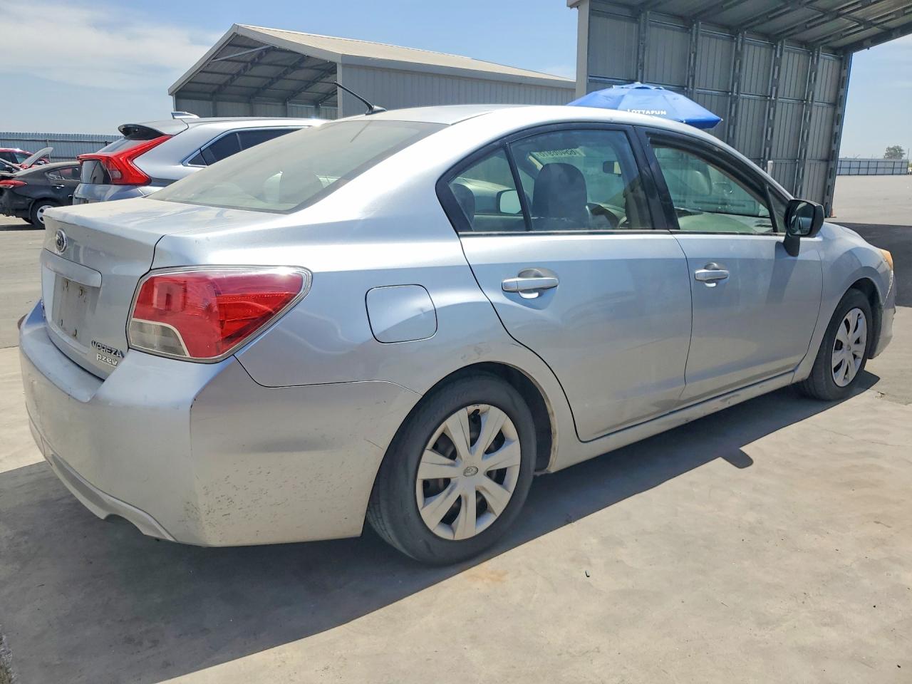 2013 Subaru Impreza Silver vin: JF1GJAA66DG008370