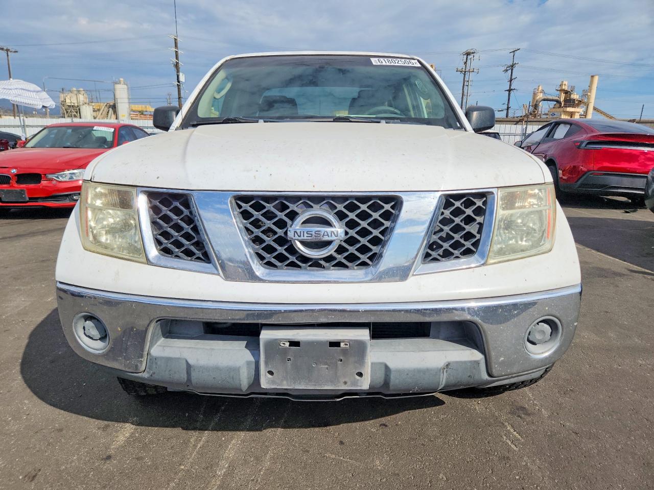 2007 Nissan Frontier Se White vin: 1N6AD09U67C441586